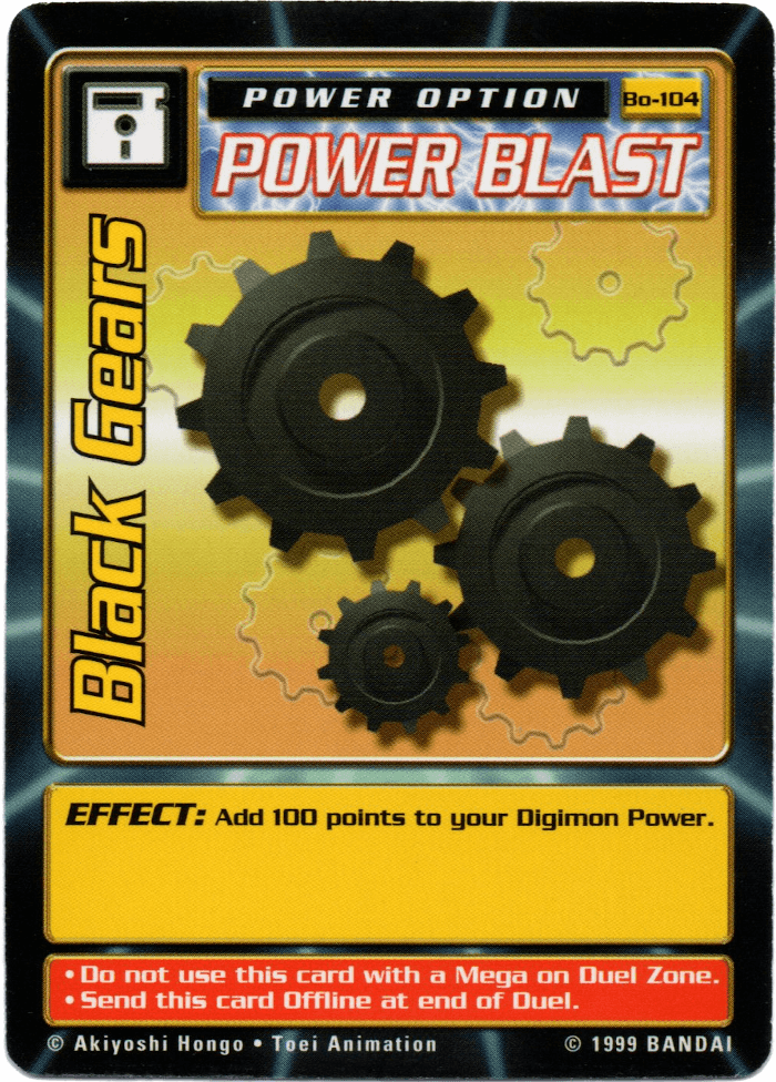 Digimon Digi-Battle Booster Set 2 Black Gears - BO-104 Card Thumbnail
