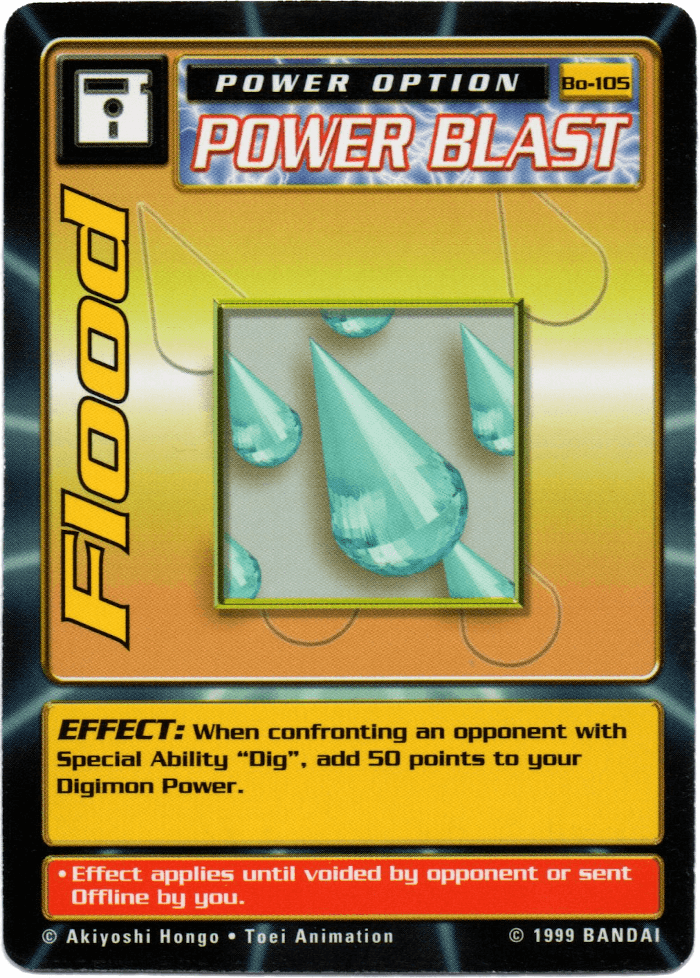 Digimon Digi-Battle Booster Set 2 Flood - BO-105 Card Thumbnail