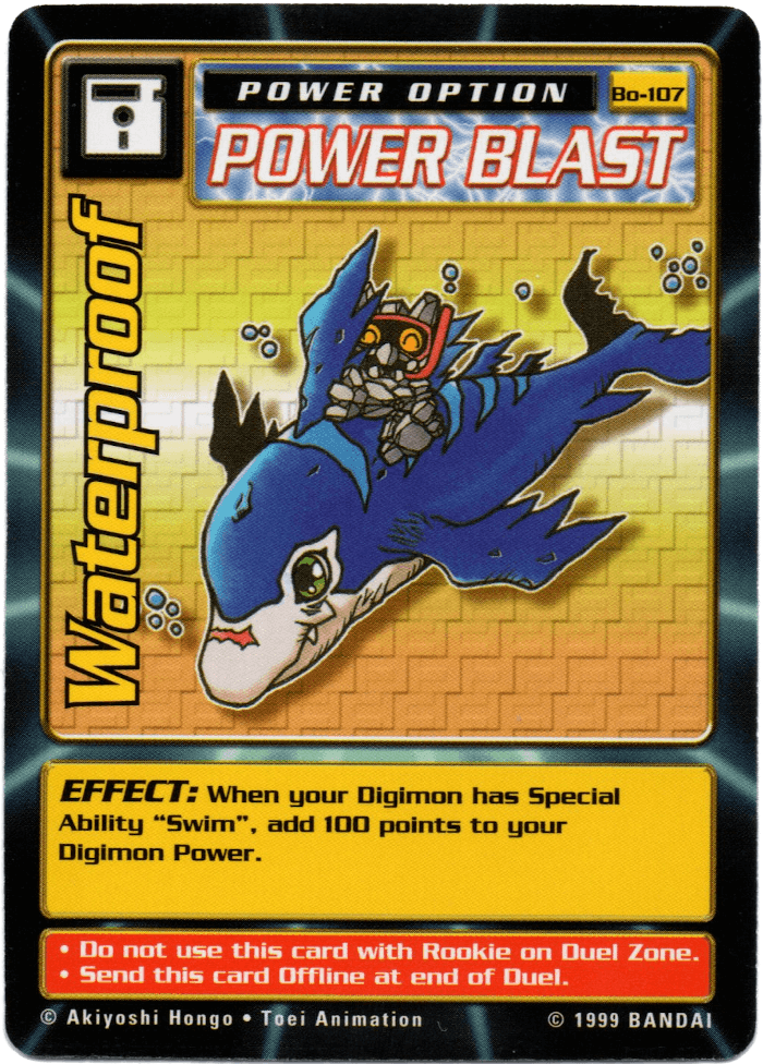 Digimon Digi-Battle Booster Set 2 Waterproof - BO-107 Card Thumbnail