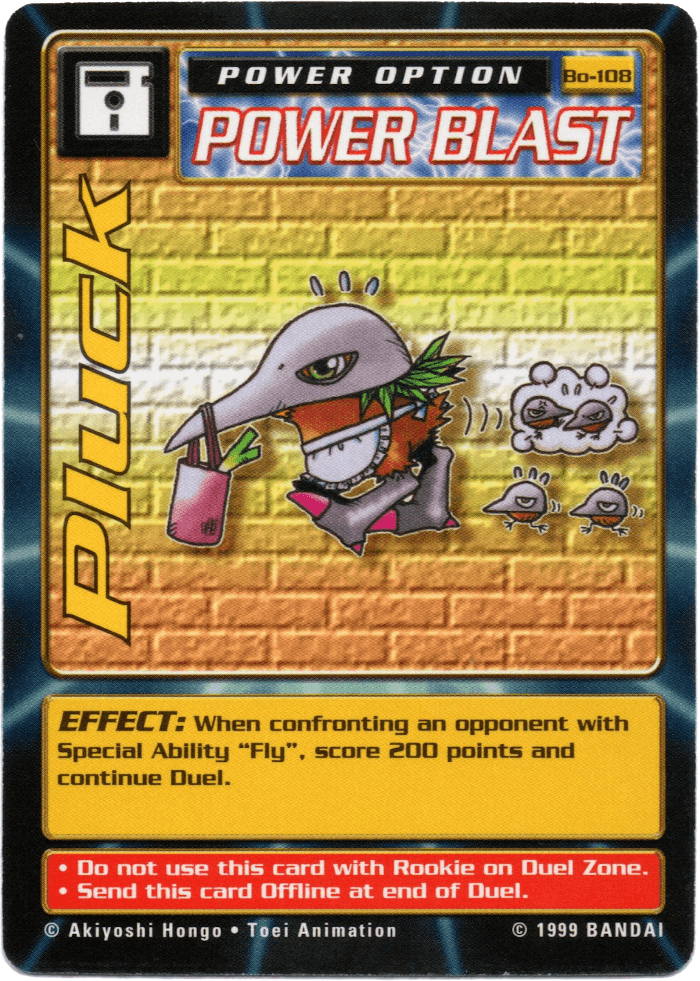 Digimon Digi-Battle Booster Set 2 Pluck - BO-108 Card Thumbnail