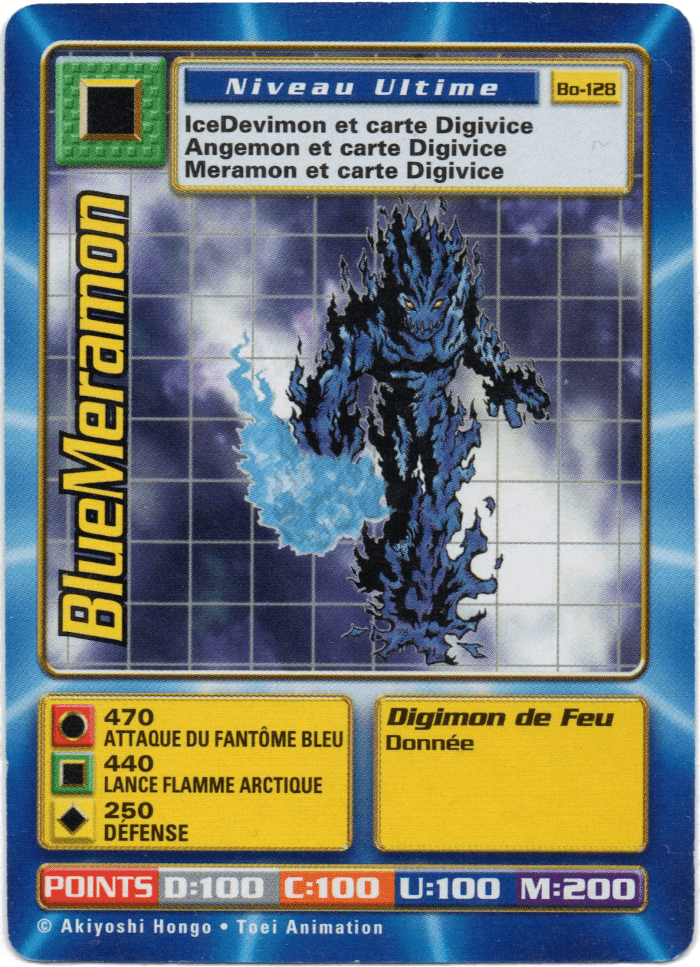 Digimon Digi-Battle French Booster Set 3 BlueMeramon - BO-128 Card Thumbnail