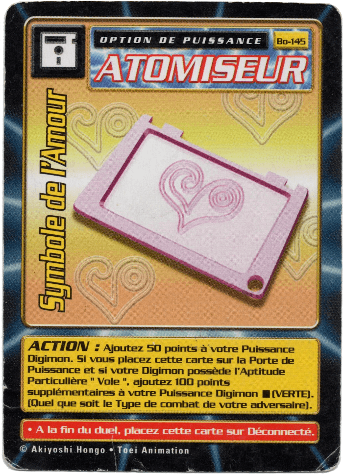 Digimon Digi-Battle French Booster Set 3 Symbol of love - BO-145 Card Thumbnail