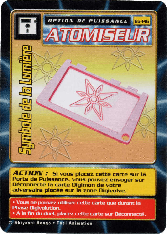 Digimon Digi-Battle French Booster Set 3 Symbol of Light - BO-146 Card Thumbnail