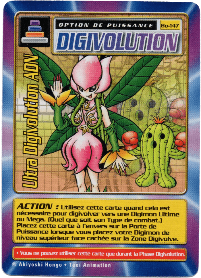 Digimon Digi-Battle French Booster Set 3 Ultra DNA Digivolution - BO-147 Card Thumbnail