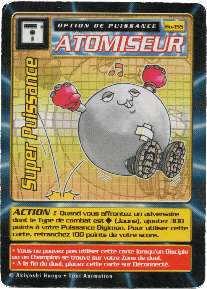 Digimon Digi-Battle French Booster Set 3 Super Power - BO-155 Card Thumbnail