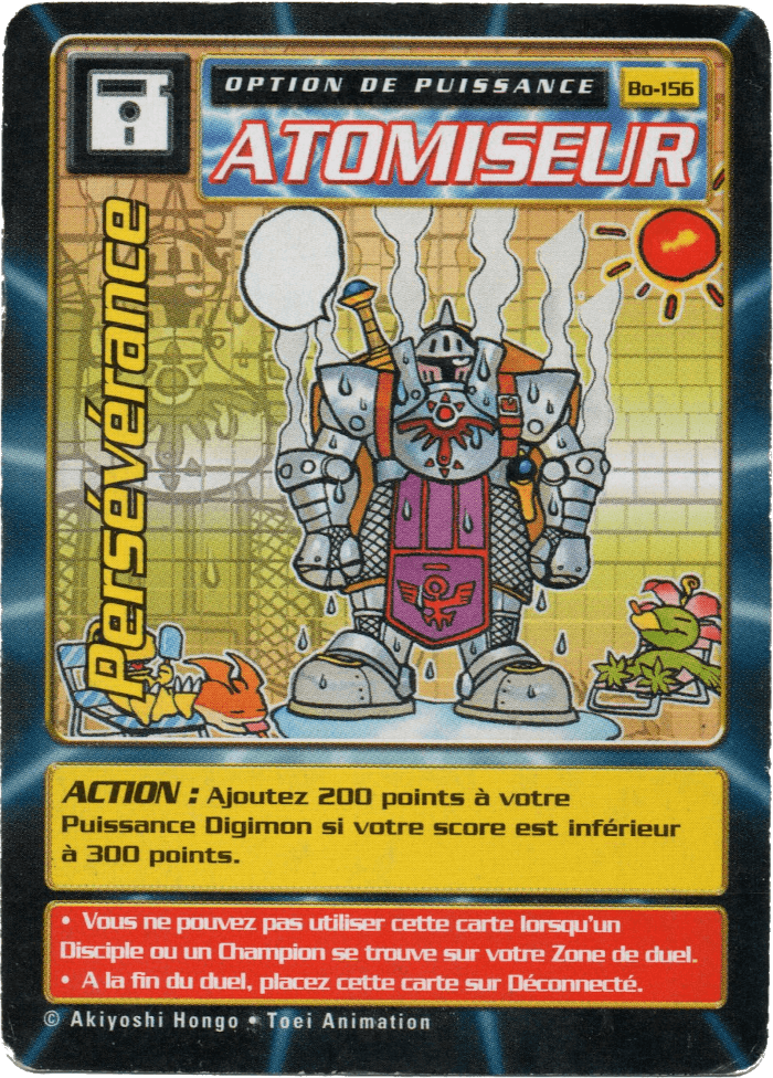 Digimon Digi-Battle French Booster Set 3 Perseverance - BO-156 Card Thumbnail