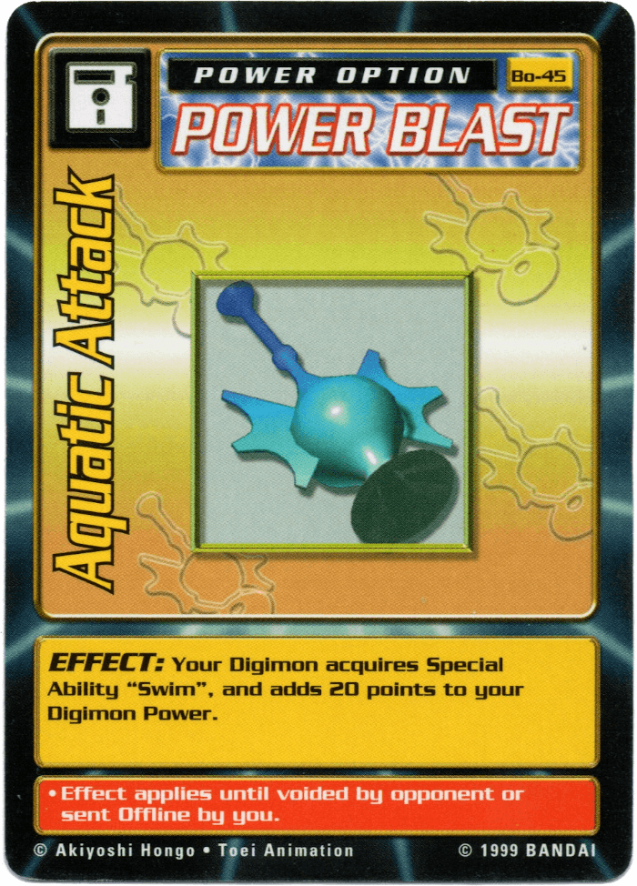 Digimon Digi-Battle Booster Set 1 Aquatic Attack - BO-45 Card Thumbnail