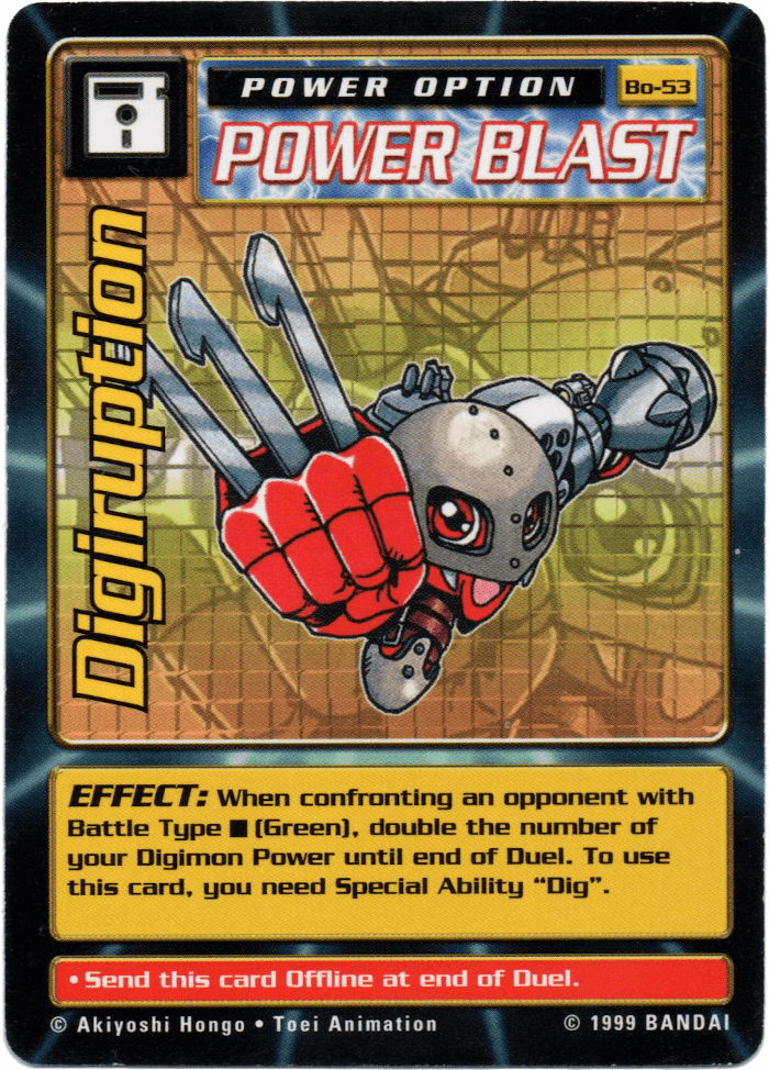 Digimon Digi-Battle Booster Set 1 Digiruption - BO-53 Card Thumbnail
