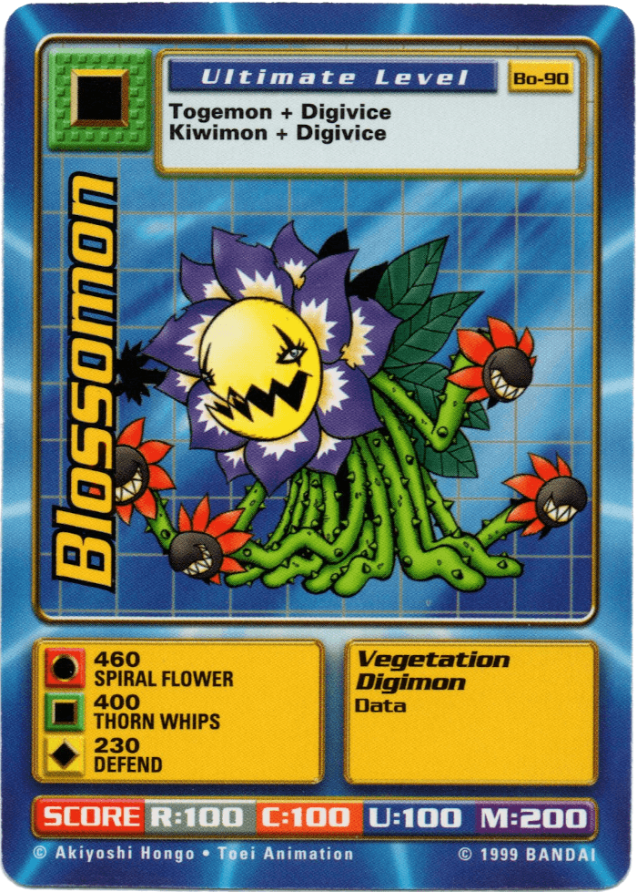 Digimon Digi-Battle Booster Set 2 Blossomon - BO-90 Card Thumbnail