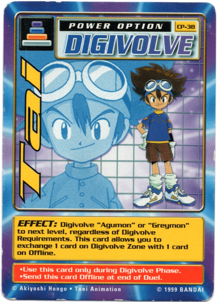 Digimon Digi-Battle Swedish Promo Tai - CP-38 Card Thumbnail