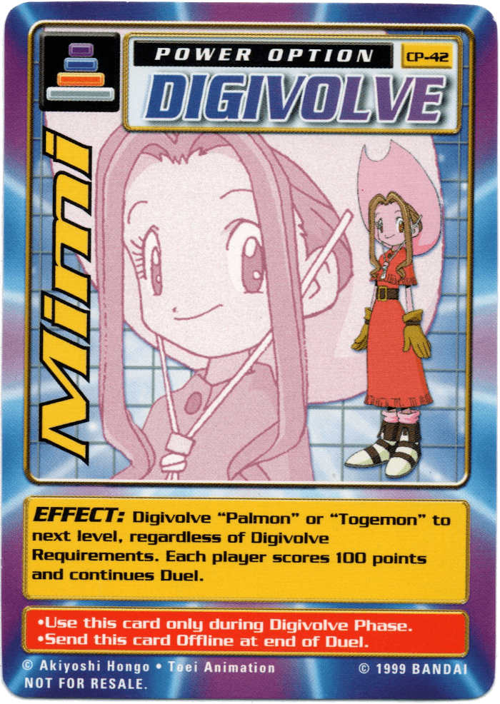 Digimon Digi-Battle Cereal Promo Mimi - CP-42 Card Thumbnail