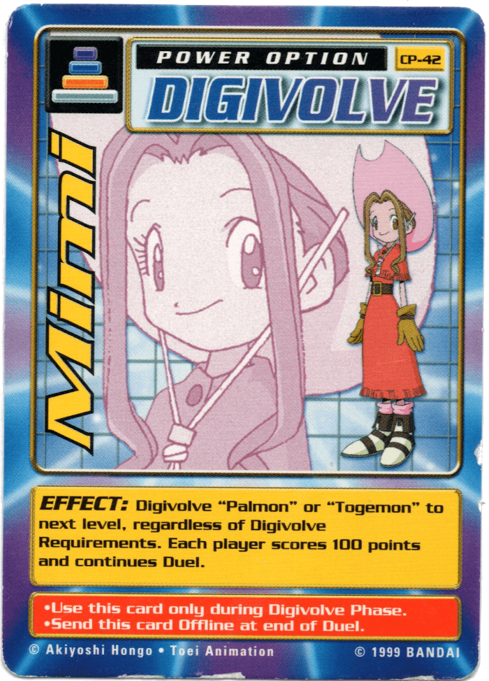 Digimon Digi-Battle Swedish Promo Mimi - CP-42 Card Thumbnail