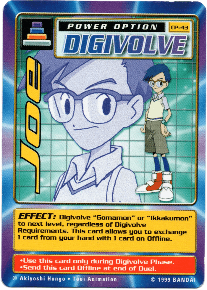 Digimon Digi-Battle Swedish Promo Joe - CP-43 Card Thumbnail