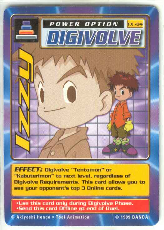 Digimon Digi-Battle Fox Kids Promo Izzy - FX-04 Card Thumbnail