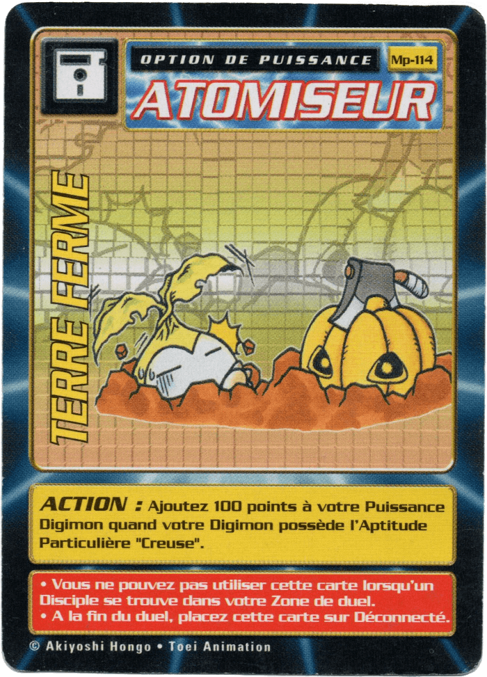 Digimon Digi-Battle French Mega Pack Solid Ground - MP-114 Card Thumbnail