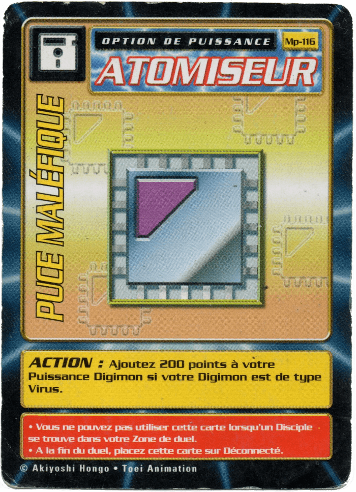 Digimon Digi-Battle French Mega Pack Evil Chip - MP-116 Card Thumbnail