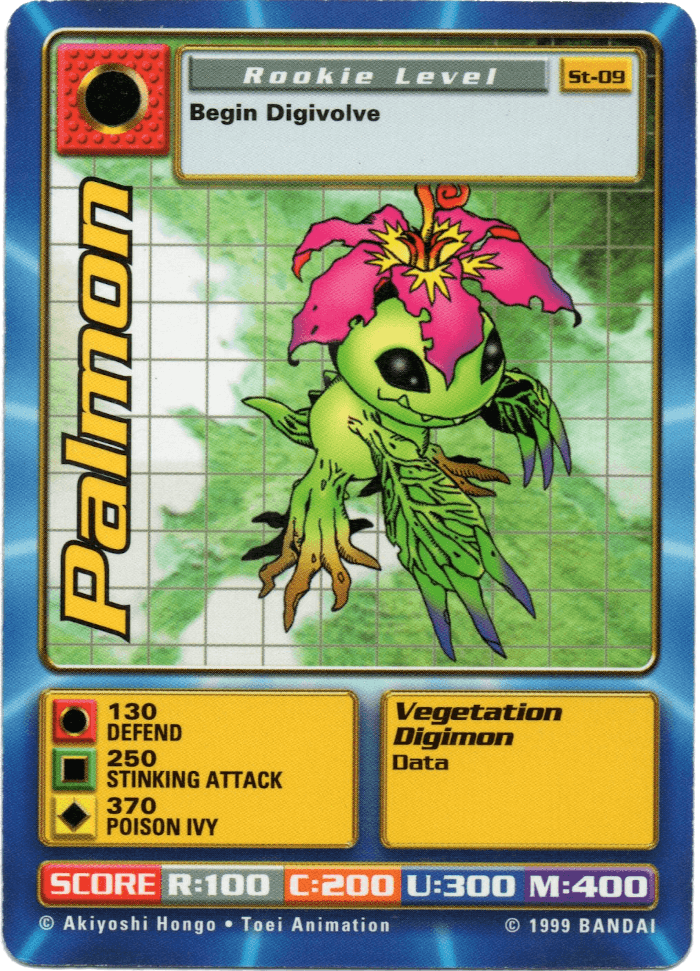 Digimon Digi-Battle Starter Set Palmon - ST-09 Card Thumbnail