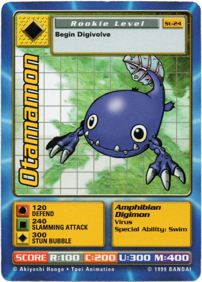 Digimon Digi-Battle Starter Set Otamamon - ST-24 Card Thumbnail