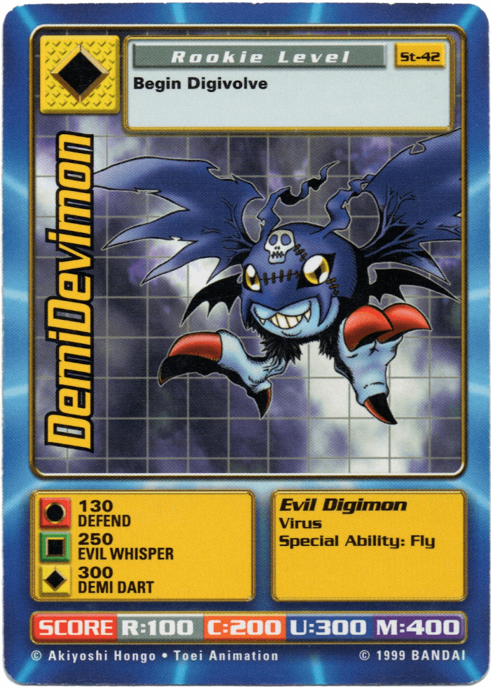 Digimon Digi-Battle Starter Set DemiDevimon - ST-42 Card Thumbnail