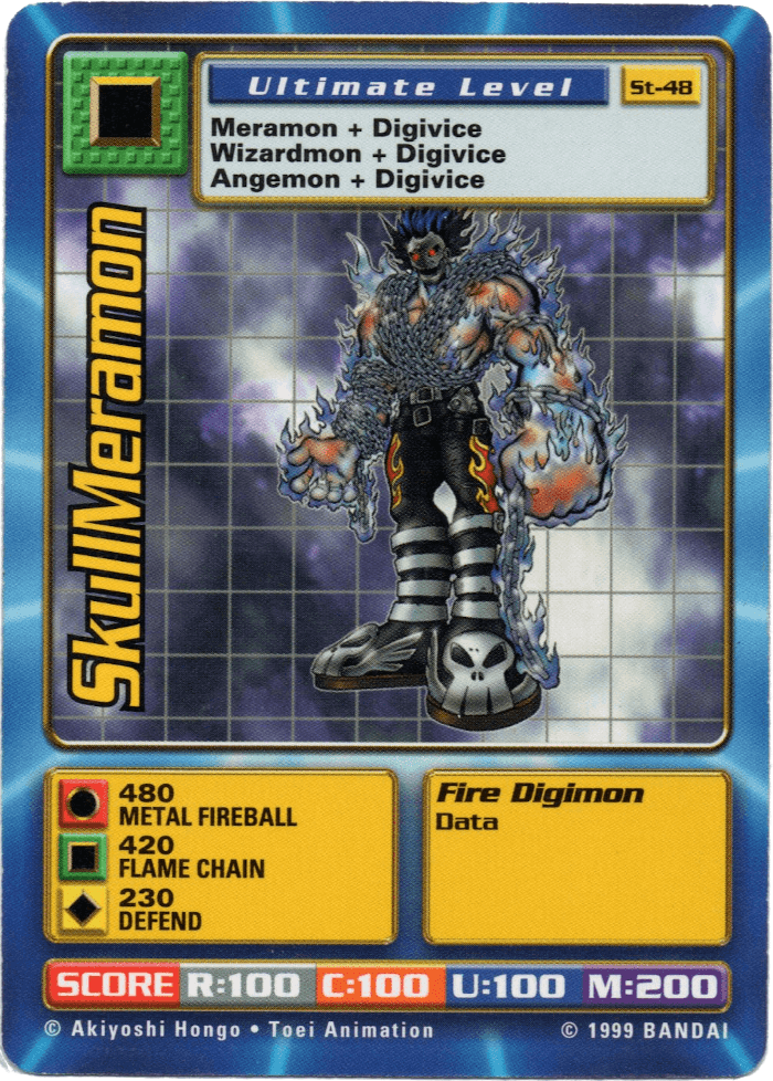 Digimon Digi-Battle Starter Set SkullMeramon - ST-48 Card Thumbnail