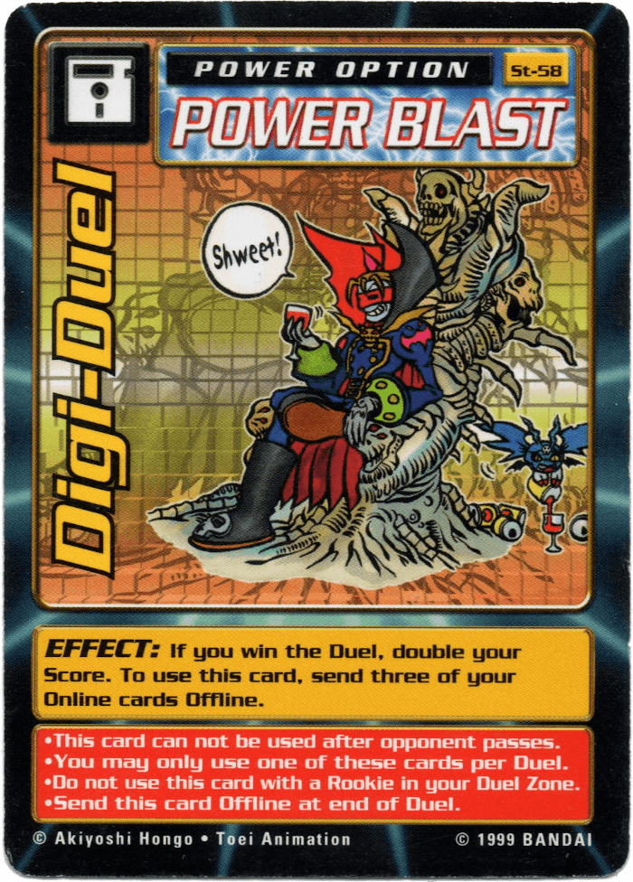 Digimon Digi-Battle Starter Set Digi-Duel - ST-58 Card Thumbnail