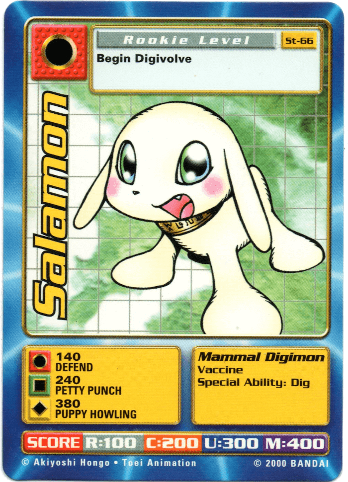 Digimon Digi-Battle Swedish Promo Salamon - ST-66 Card Thumbnail