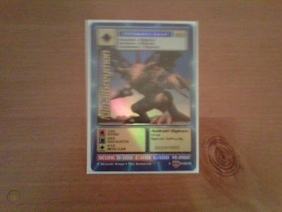 Digimon World Promo Card DW-01, serialized number 041924