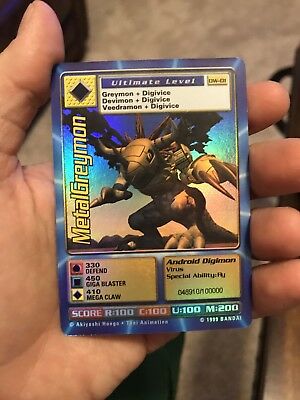Digimon World Promo Card DW-01, serialized number 048910