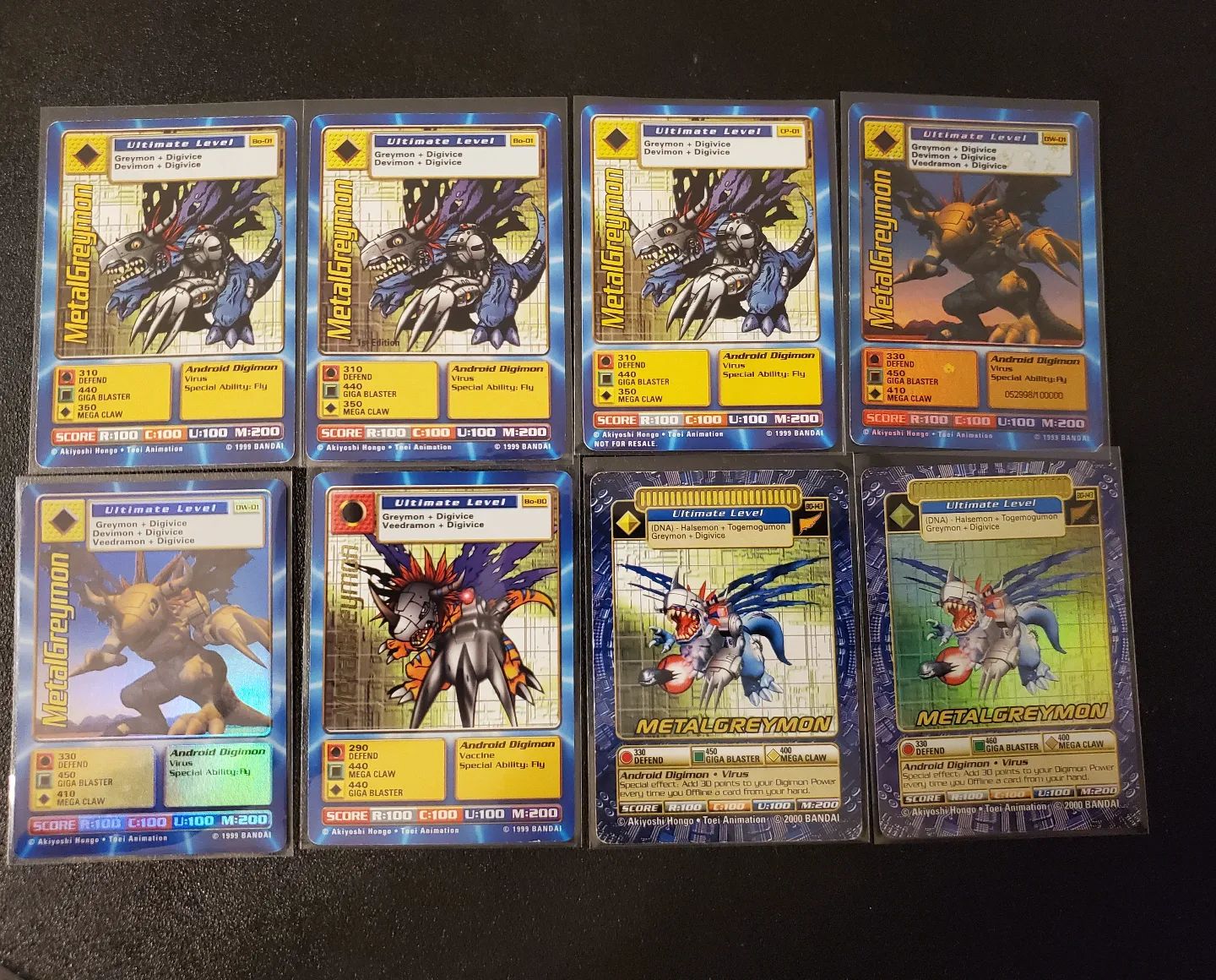 Digimon World Promo Card DW-01, serialized number 052998