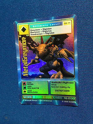 Digimon World Promo Card DW-01, serialized number 056789