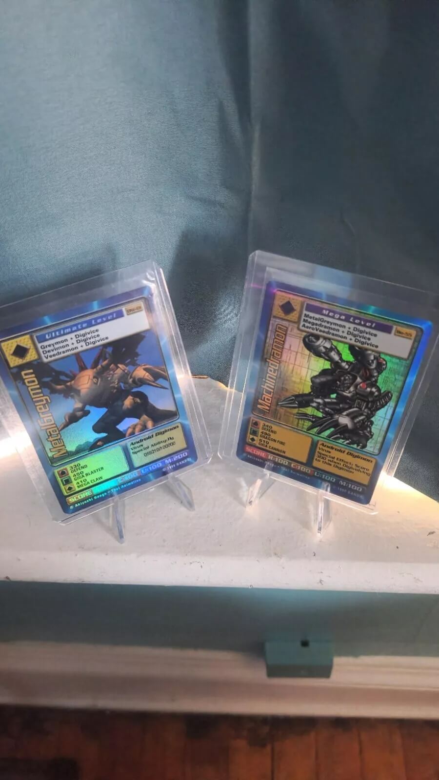 Digimon World Promo Card DW-01, serialized number 059210