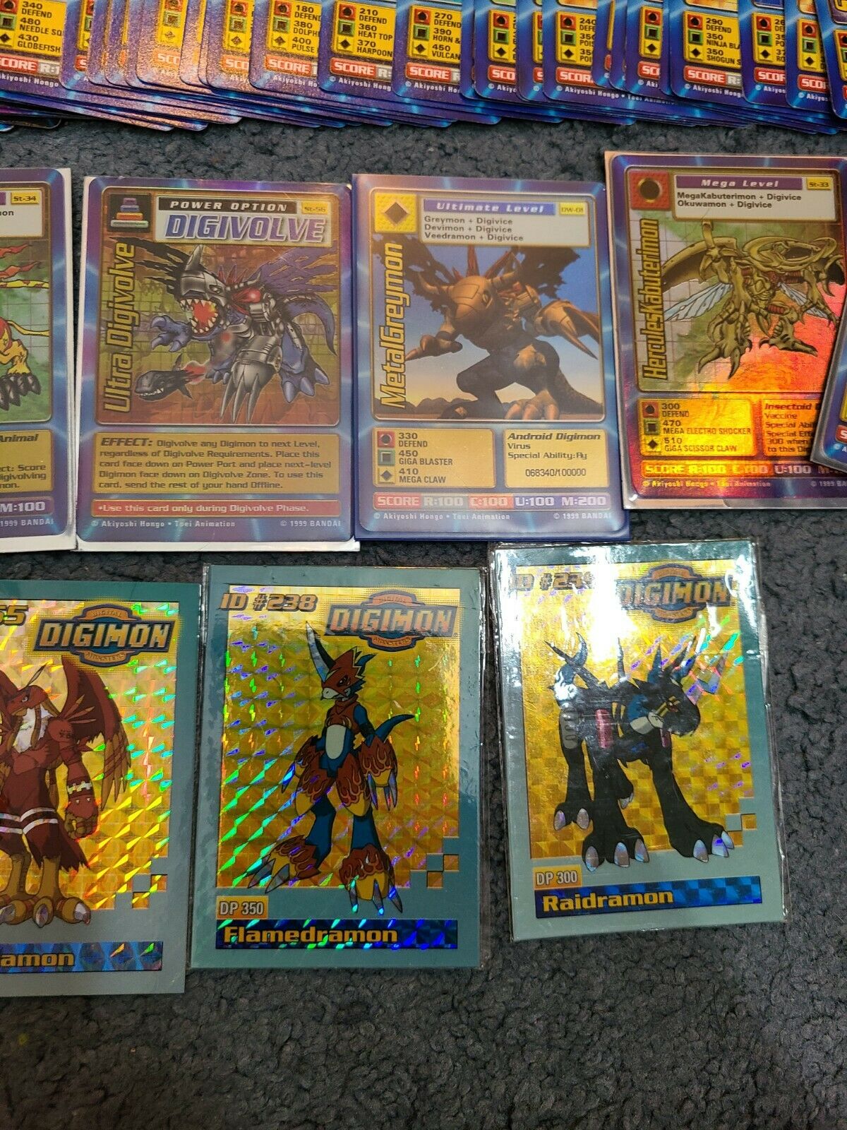 Digimon World Promo Card DW-01, serialized number 068340