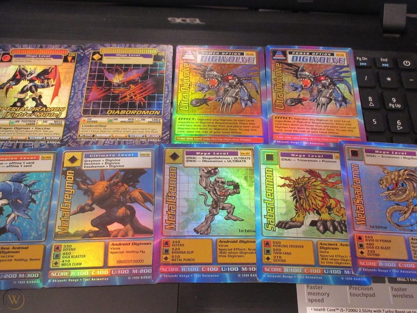 Digimon World Promo Card DW-01, serialized number 086925