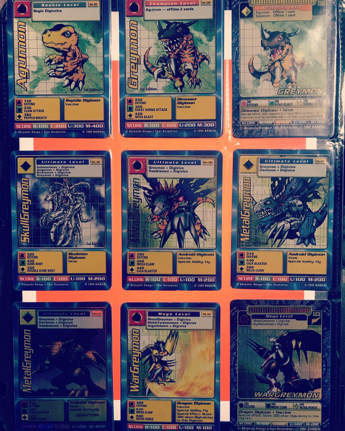 Digimon World Promo Card DW-01, serialized number 097848