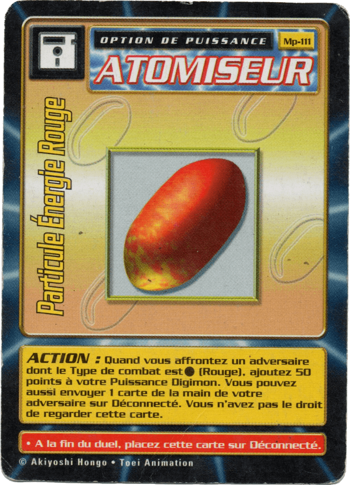 Red Energy Particle