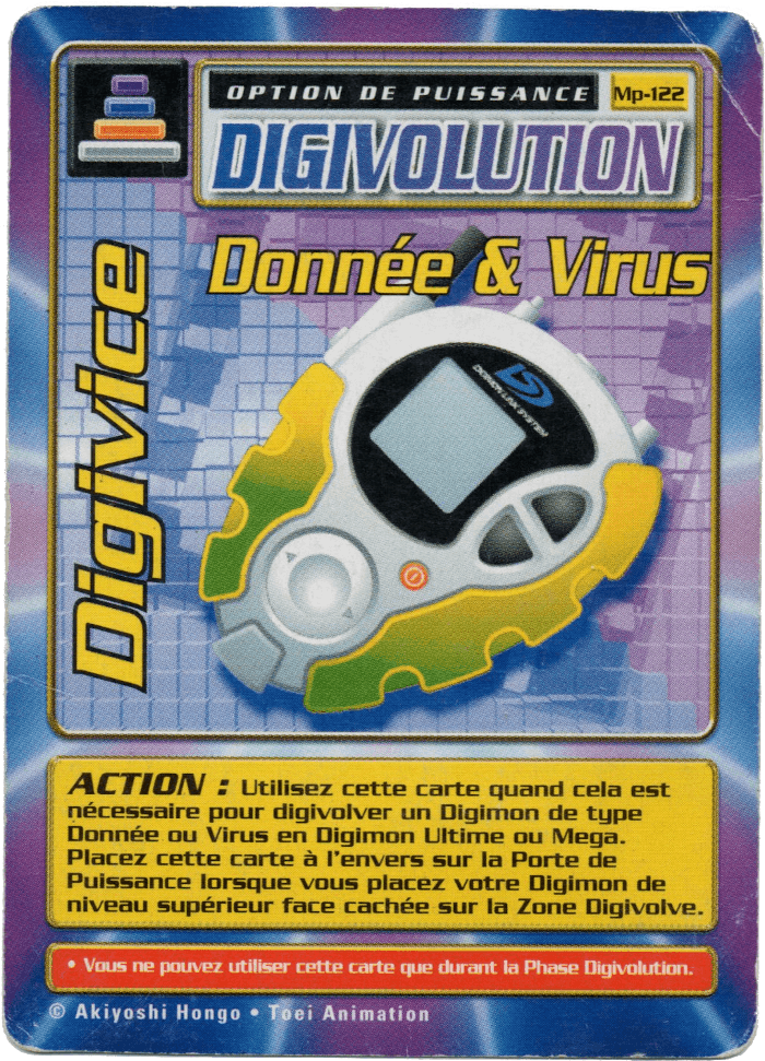 Digivice Data & Virus